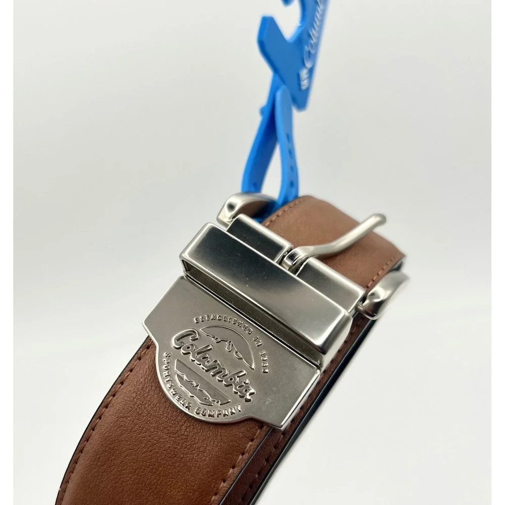 Columbia Mens Reversible Belt Brown Black‎ XL 42-44 New $38